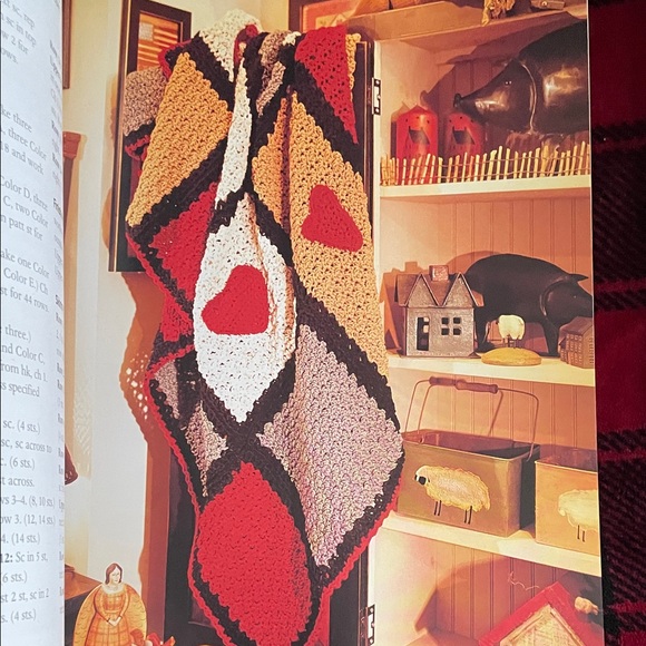 Crocheted Afghans Book by Donna Kooler - Picture 2 of 7